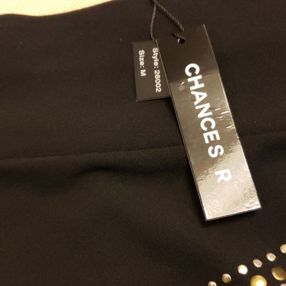 Chances R. Gold studded skirt - Picture 4 of 5